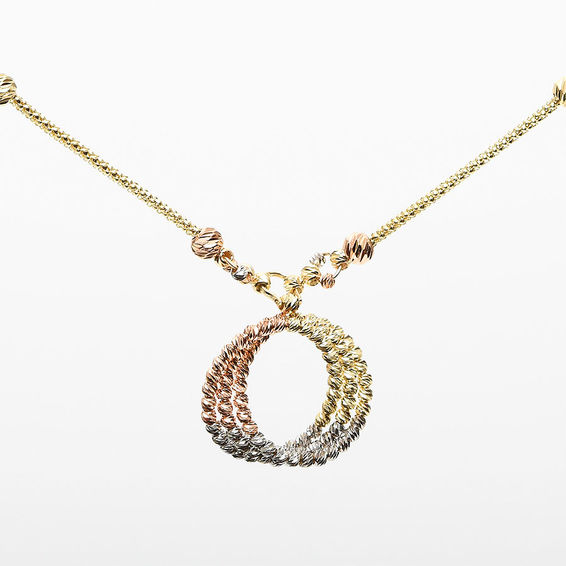 Mücevher Dünyası - 14 Ayar Dorika Altın Kolye | Mücevher Dünyası