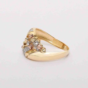 14 Ayar Dorika Altın Yüzük | Mücevher Dünyası - 19 - Thumbnail