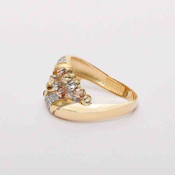 14 Ayar Dorika Altın Yüzük | Mücevher Dünyası - 19