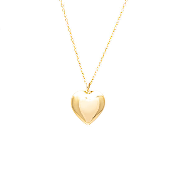 Mücevher Dünyası - 14 Ayar Kalp Kolye
