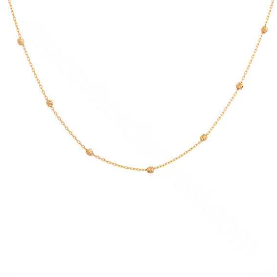 Allegro Gold 14 Ayar Altin Toplu Kolye Alk0345 Fiyati