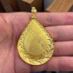 22 Ayar Tuğralı Altın Madalyon - 12,33 Gr. - Thumbnail