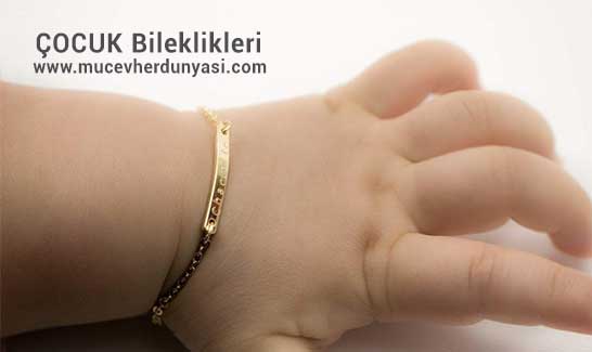 14 Ayar Çocuk Tasarım Bileklikler